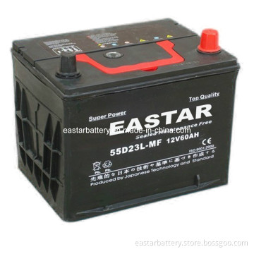 Maintenance Free Battery for Car 70ah (55D23L)